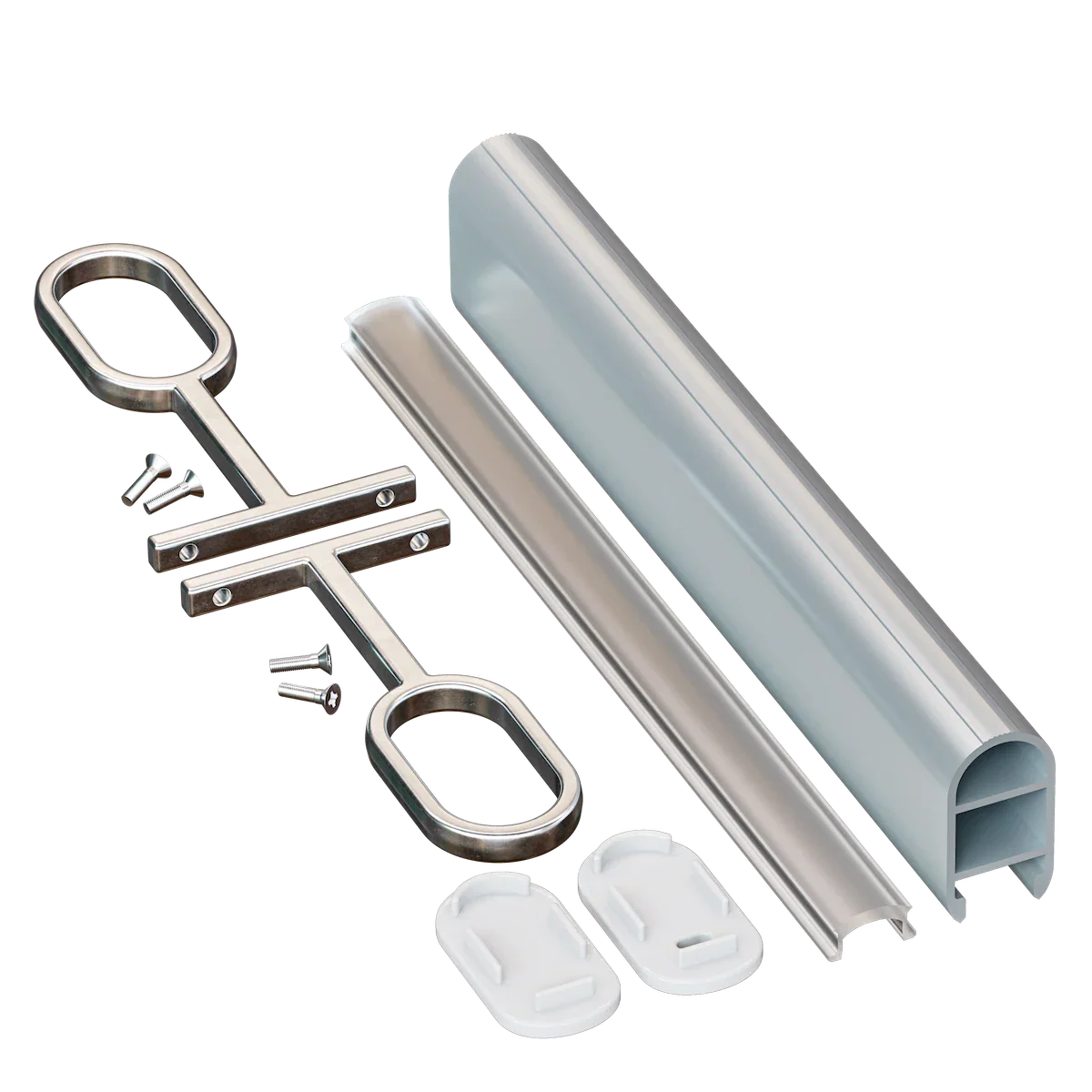 Proluxe PLX-EXTSTRUT-2M-BNDL1 STRUT BUNDLE OF (1) WILL INCLUDE: 78.74" (2M) ALUM,.COVER,.FEED, END, CLIP, HIGHER GRADE LENS WITH UV INHIBITOR