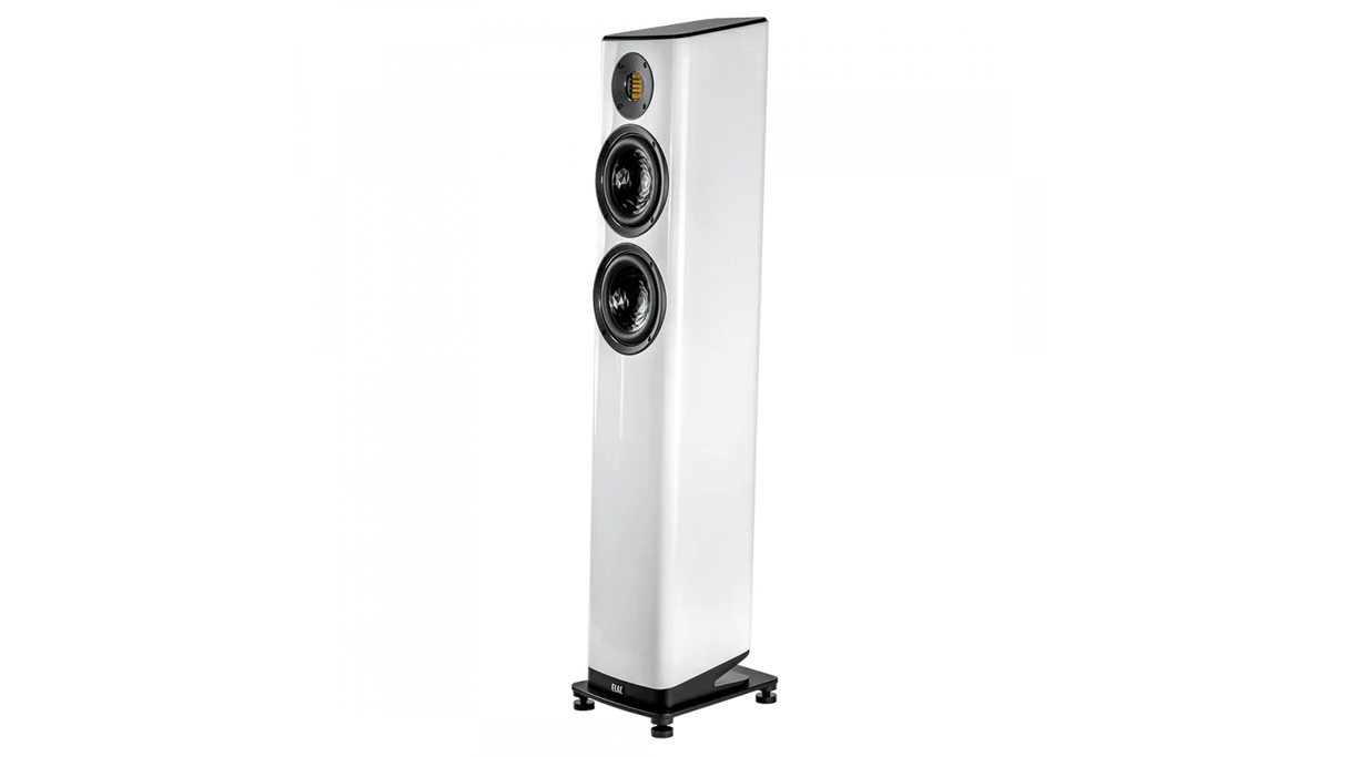 Elac Vela 2.0 6" 2.5-Way Floorstanding Speaker with Jet 6 Tweeter - Gloss White, Each