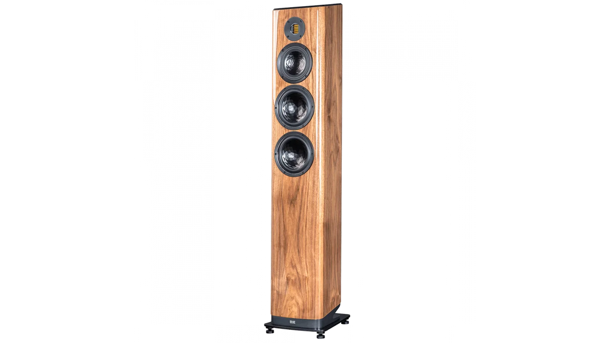 Elac Vela 2.0 7" 3.5-Way Floorstanding Speaker with JET 6 Tweeter - Gloss Walnut, Each