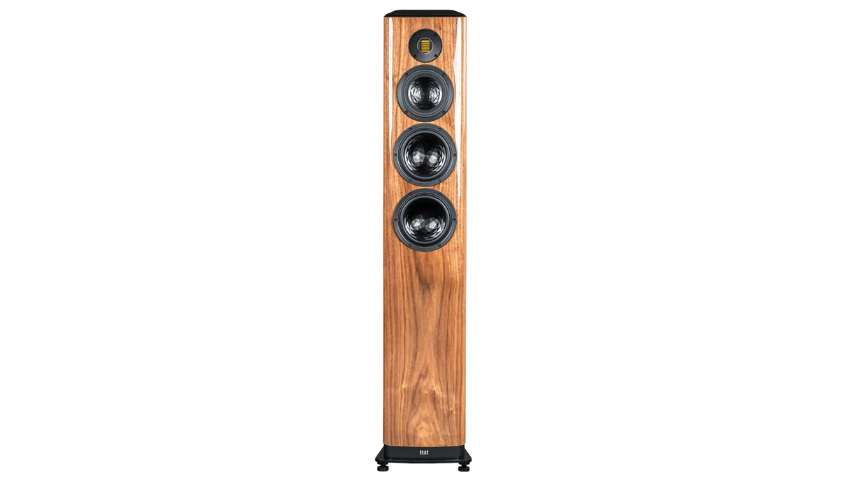 Elac Vela 2.0 7" 3.5-Way Floorstanding Speaker with JET 6 Tweeter - Gloss Walnut, Each