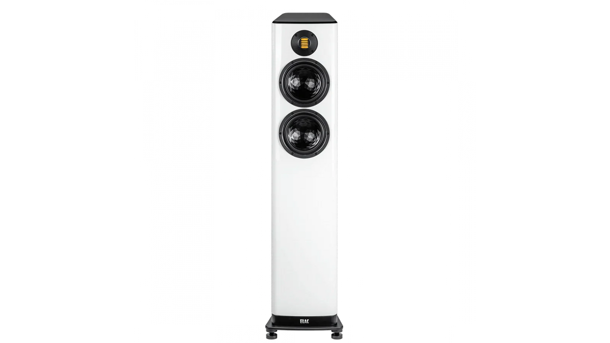 Elac Vela 2.0 7" 2.5 Way Floorstanding Speaker with JET 6 Tweeter - Gloss White, Each