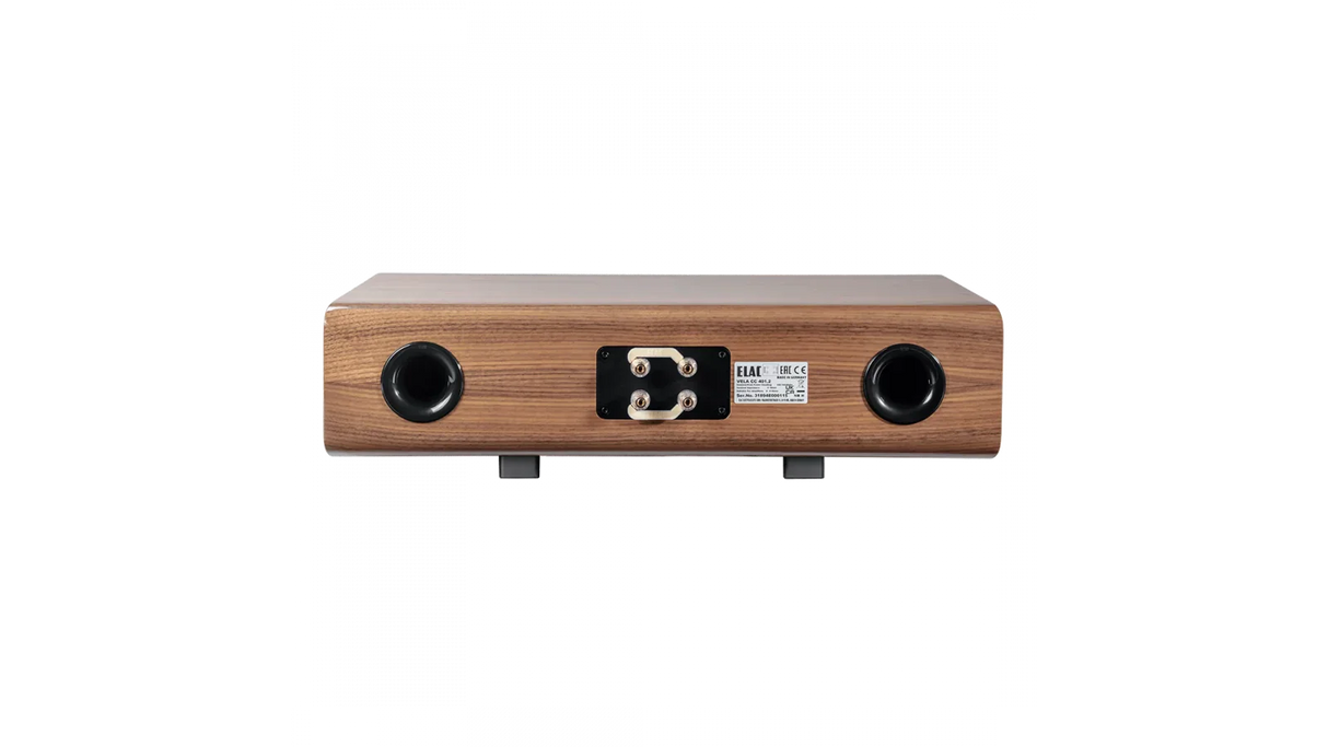 Elac Vela 2.0 6" 2.5 Way Center Speaker - Gloss Walnut, Each