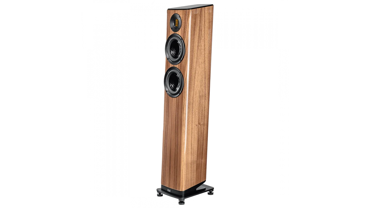 Elac Vela 2.0 6" 2.5-Way Floorstanding Speaker with Jet 6 Tweeter - Gloss Walnut, Each
