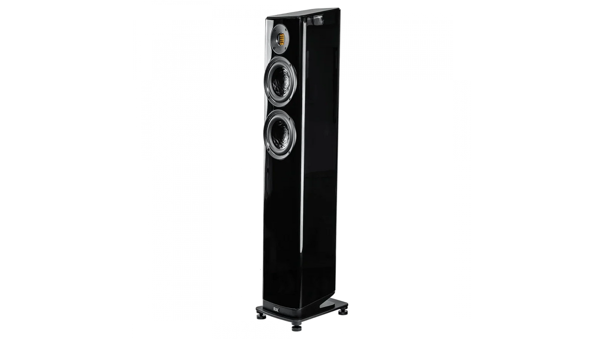 Elac Vela 2.0 6" 2.5-Way Floorstanding Speaker with Jet 6 Tweeter - Gloss Black, Each