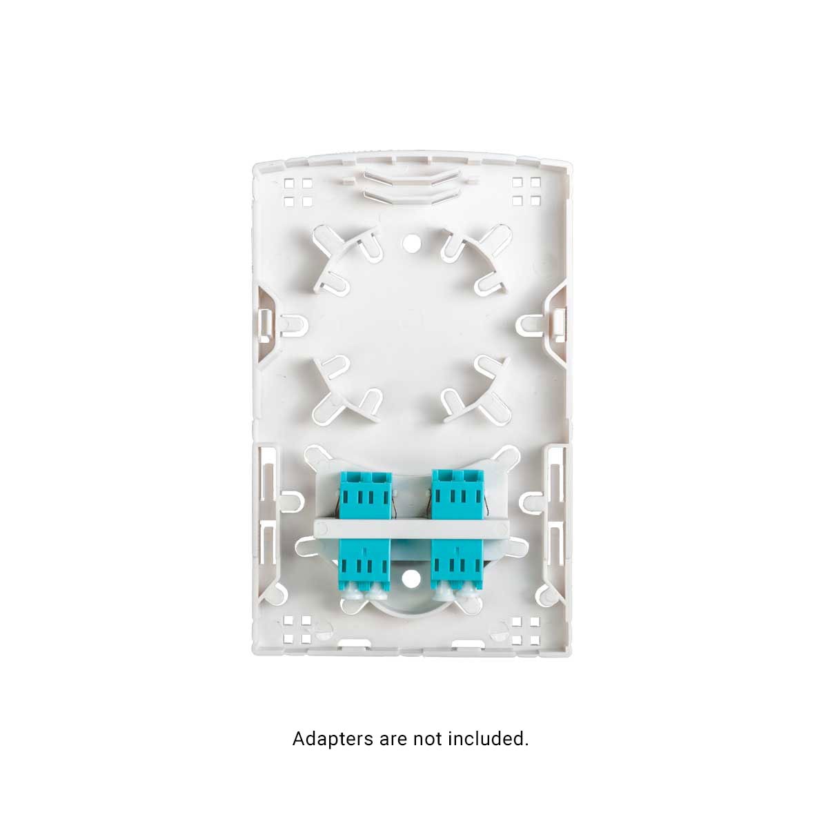 Cleerline SSF-ITB2 Indoor Plastic Enclosure, Empty (Holds 2 SC Simplex or 2 LC Duplex Adapters) Per Each