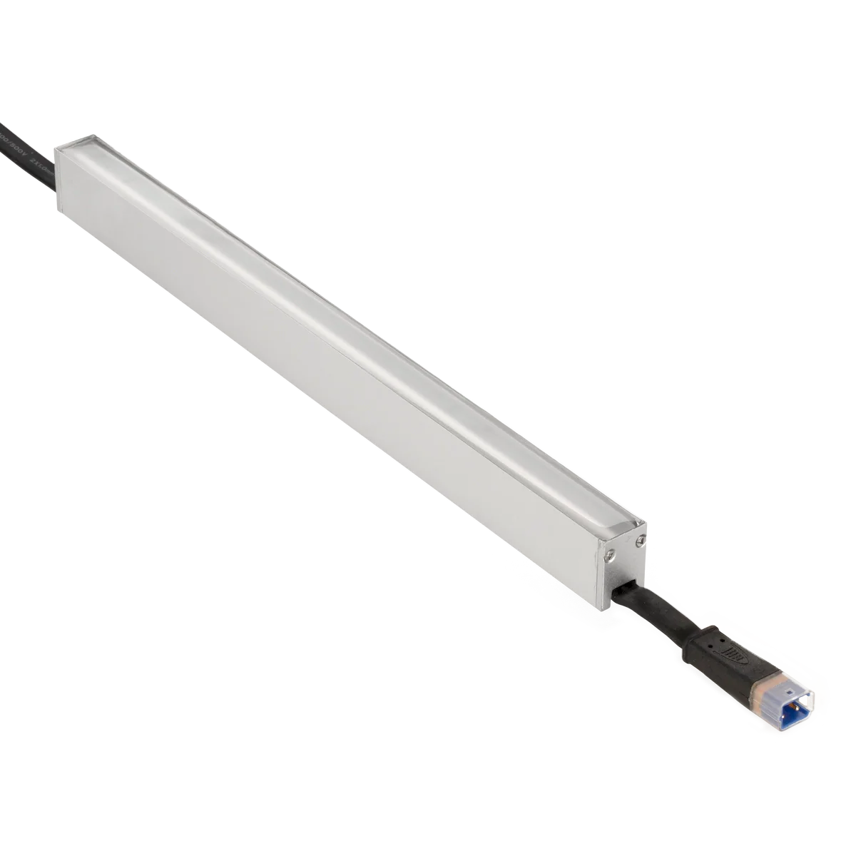 Proluxe PLX-REIN-30K-30-1 1FT 3000K LOW-VOLTAGE WALL WASHER W/2X STAINLESS MOUNTING BRACKETS & END CAP, 30 DEGREE BEAM