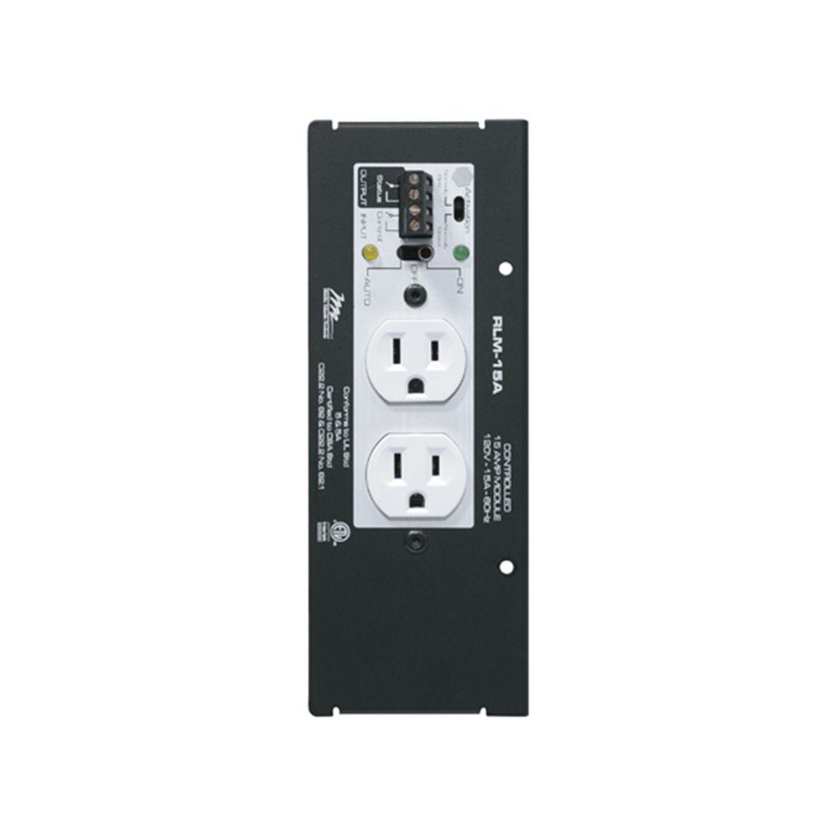 Middle Atlantic RLM-15A 8"MPR 15A CONTROL MODULE