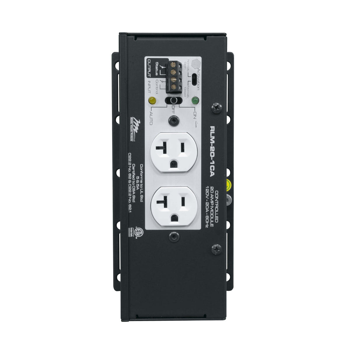 Middle Atlantic RLM-20-1CA 20A CONTROLLED MOD,CORD