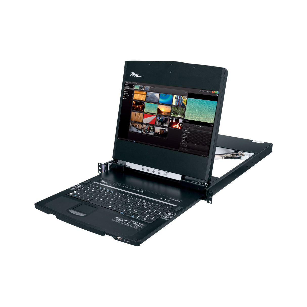 Middle Atlantic RM-KB-LCD17KVMHD KB W/LCD DIG DSPLY & KVM