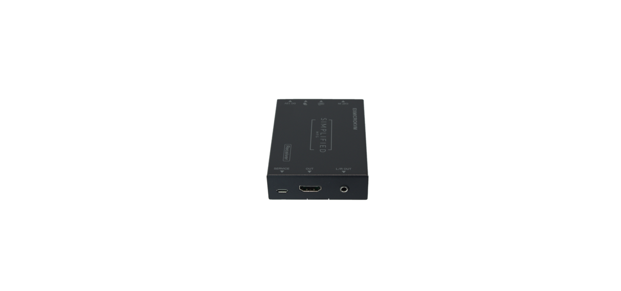 Simplified EXMICROKVM HDMI 2.0b (18Gbps) Category Cable Extender Kit With USB (KVM)