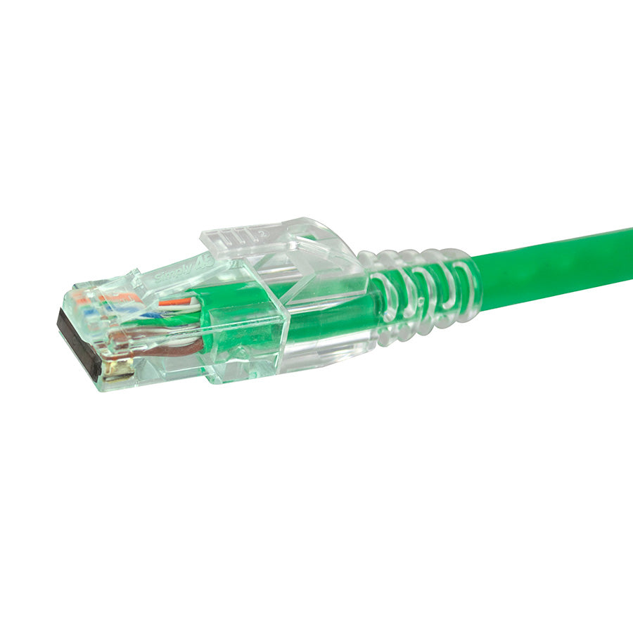 Simply45 S45-1600P ProSeries Cat6 Unshielded Pass-Through RJ45 Modular Plugs with Cap45® 100 pc/Jar