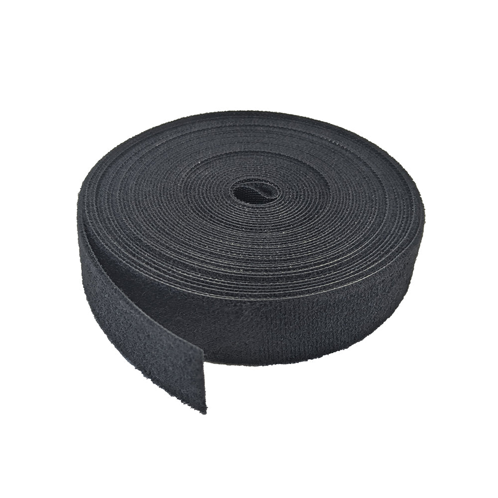 Simply45 S45-7010 1-inch Black Hook and Loop, 25’
