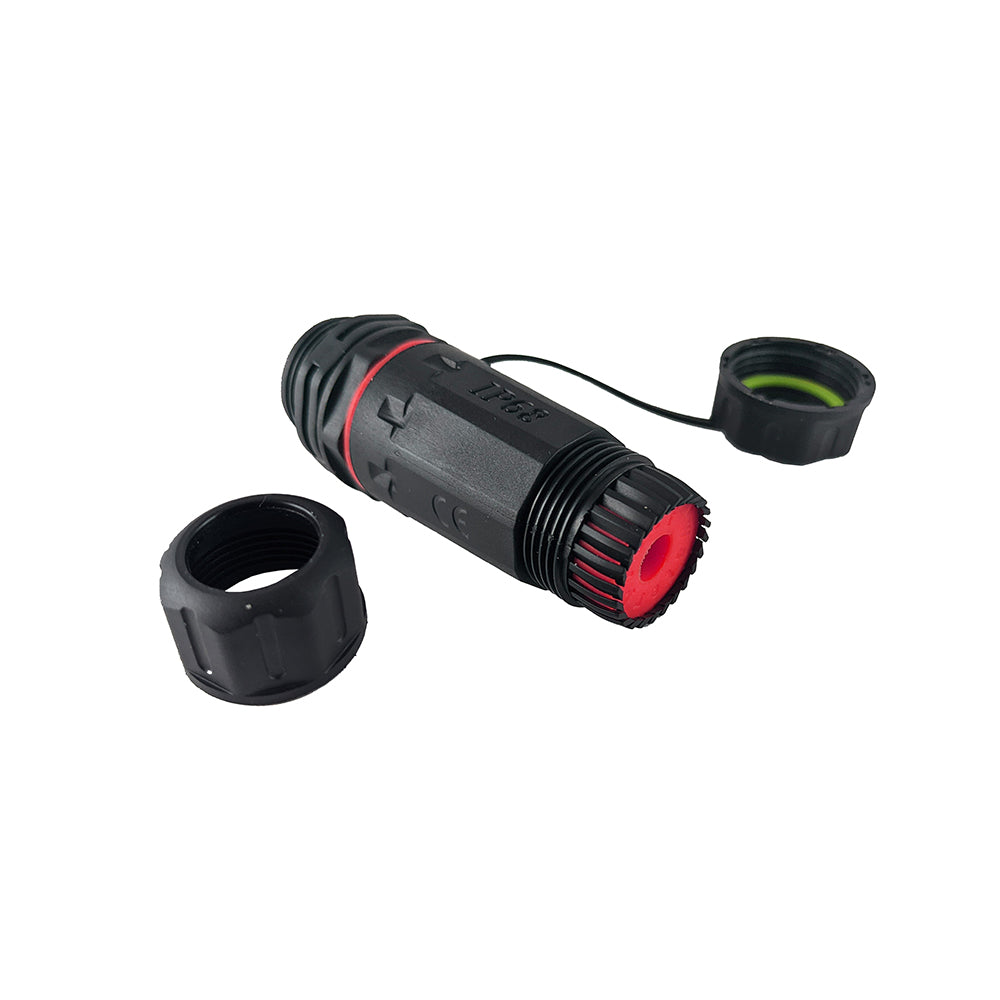 Simply45 S45-WP3201 10G Rated Waterproof RJ45 Panel Mount Coupler for STP/UTP Cables