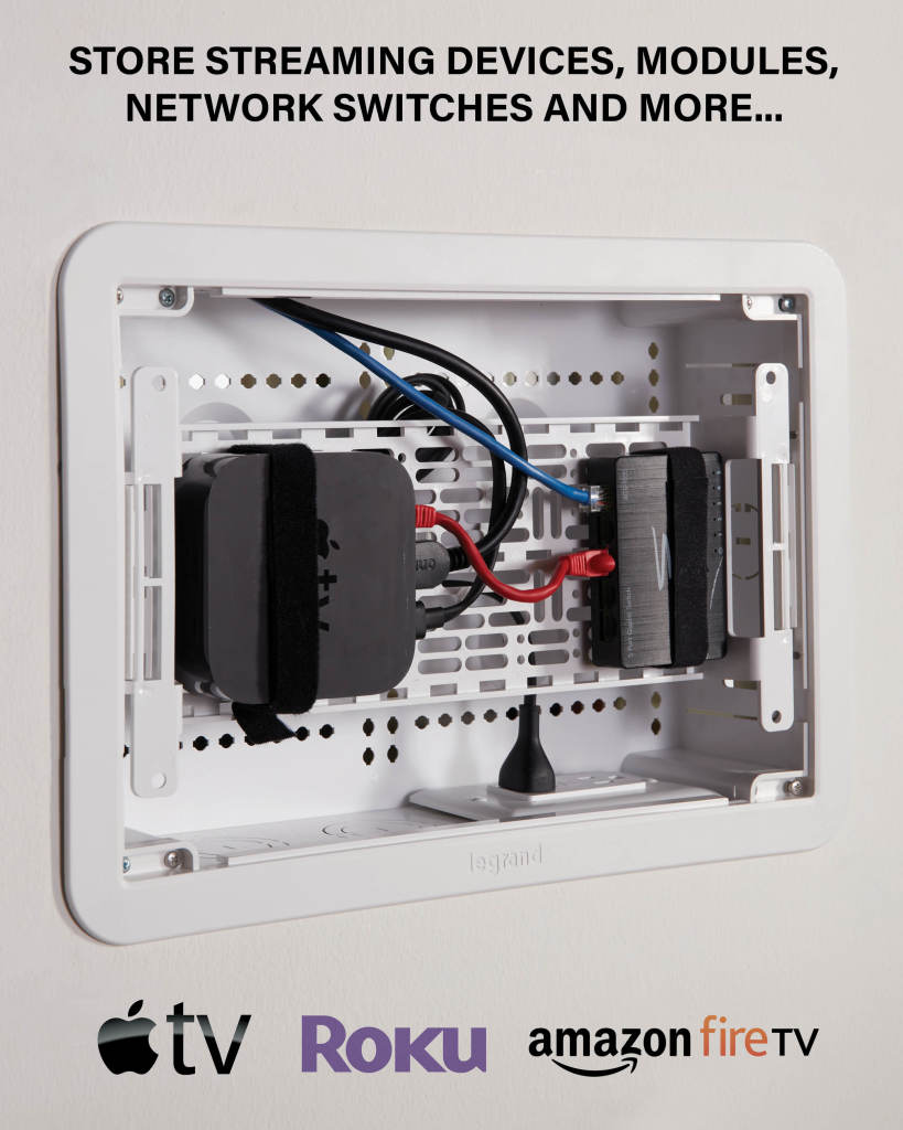 Sanus SA-IWB17-W1 17" TV Media In-Wall Box