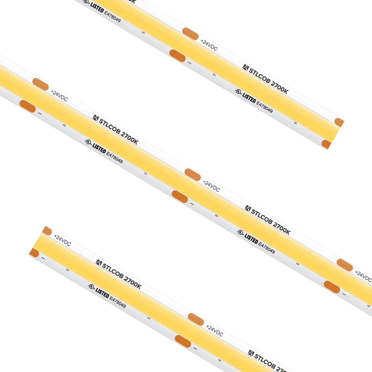 Proluxe PLX-STL54-COB-27K-24V-100 100FT REEL STL COB TAPE LIGHT, IP54, 1.96" CUT INCREMENT, 2700K, 2.19W/FT