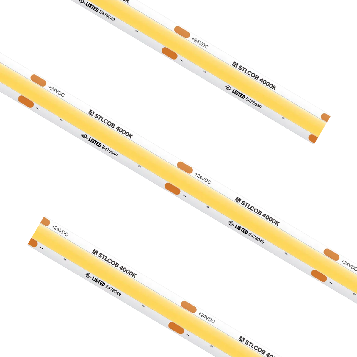 Proluxe PLX-STL54-COB-40K-24V-100 100FT REEL STL COB TAPE LIGHT, IP54, 1.96" CUT INCREMENT, 4000K, 2.19W/FT