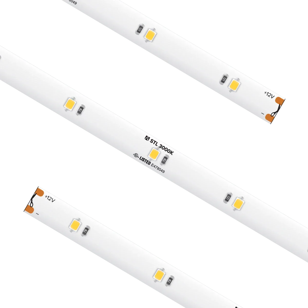 Proluxe PLX-STL54-30K-12V-100 STD GRADE TRULUX,12V,3000K, 100.06FT RL W/5 TL-CONKITS: Y0409676/TL-2PWR-HD 10MM 2PIN CONNECTOR W/6' CABLE,2.7W/FT., 94+CRI, IP54, 3.94" CUT