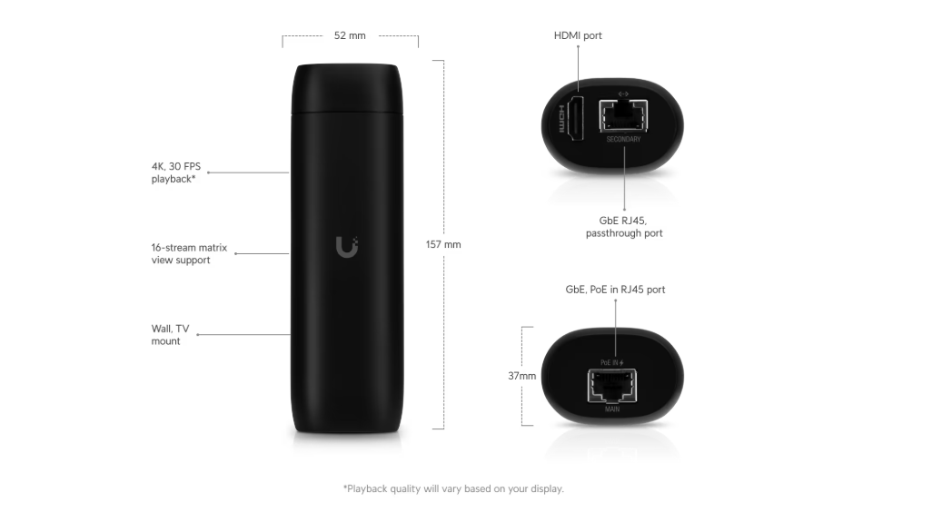 Ubiquiti UFP-VIEWPORT Protect Viewport