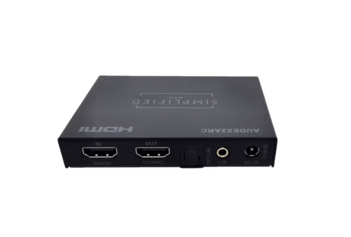 Simplified AUDEX2ARC 48Gbps HDMI 2.1b Audio Extractor Supports HDR/DolbyVision™