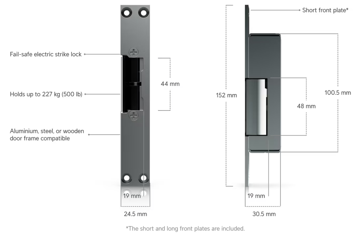 Ubiquiti UACC-Lock-Strike-Safe-8mm Fail-Safe Strike Lock 8mm