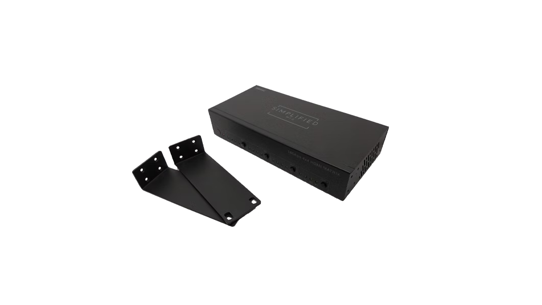 Simplified RM44C 4x4 HDMI 2.0b (18Gbps) Fast Switch/Scaling Matrix Switch