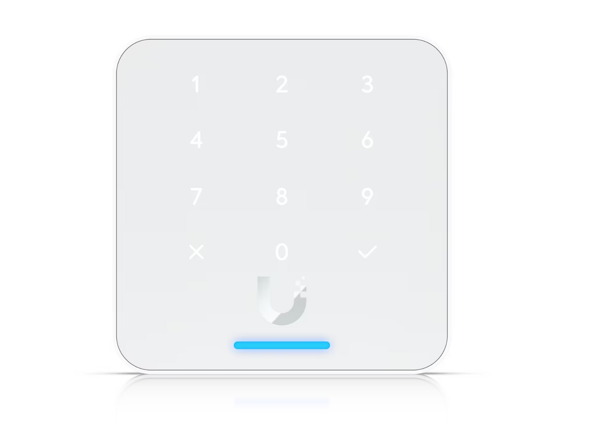 Ubiquiti UA-G3-Flex Third-generation NFC Card Reader with a Keypad and Touch Pass support