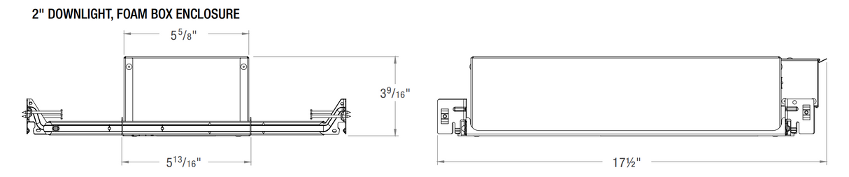 CSL GSD-2-FOAM Foam Box Enclosure For 2" Remodeler