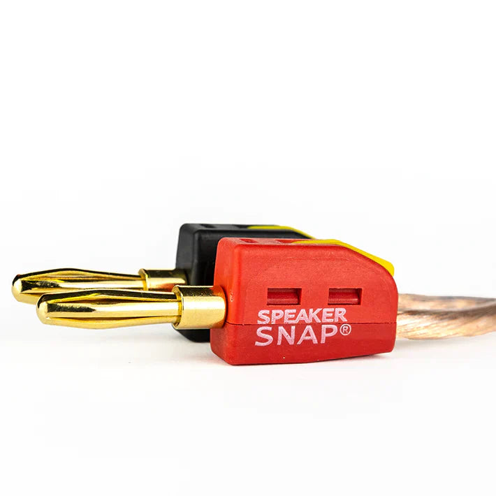 Speaker Snap SSBP2 Banana Plugs Red & Black 1 Pair / 2 Pieces