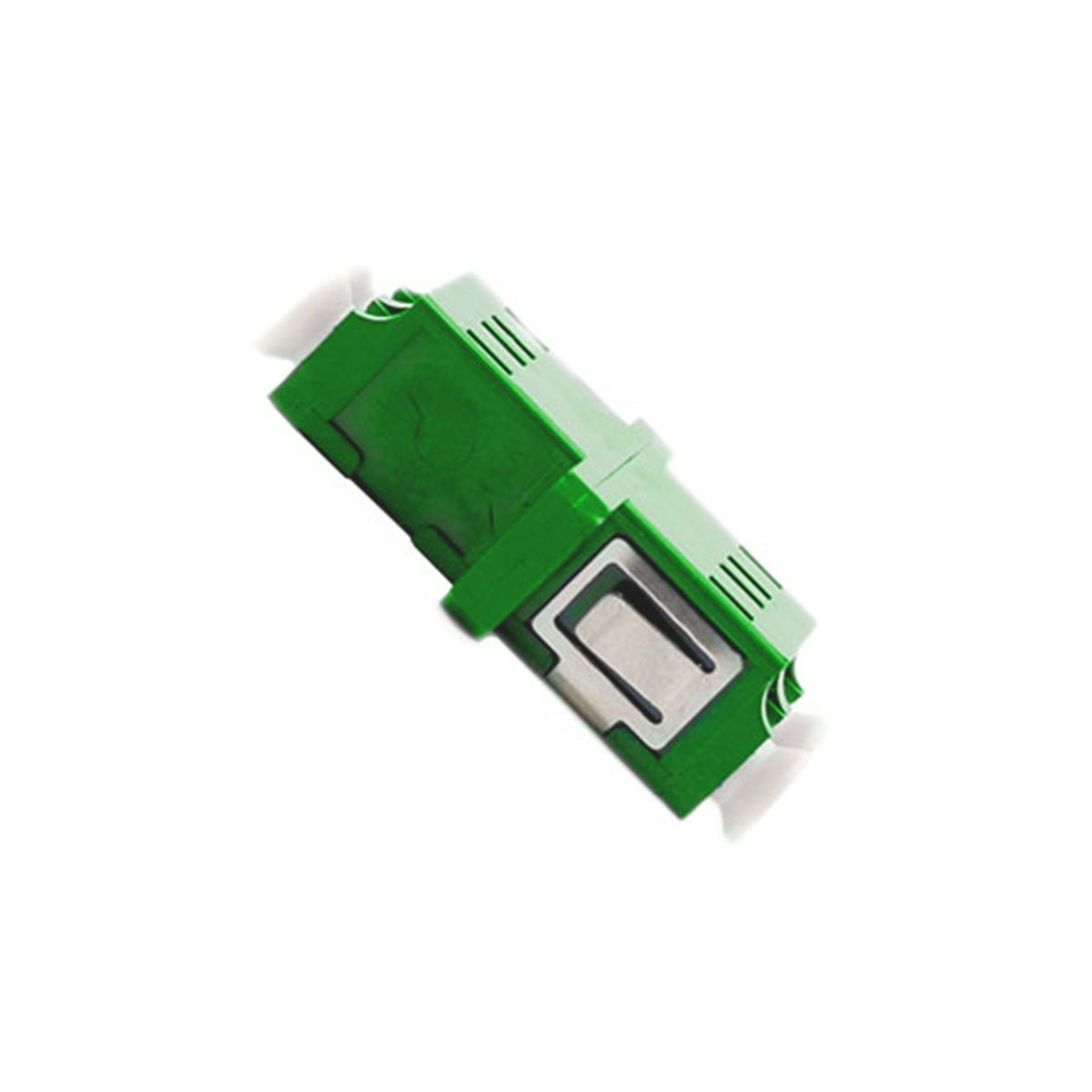 Cleerline SSF-DLCLC-SMAPCADP LC/APC Single-mode Duplex Adapter (Green) Per Each
