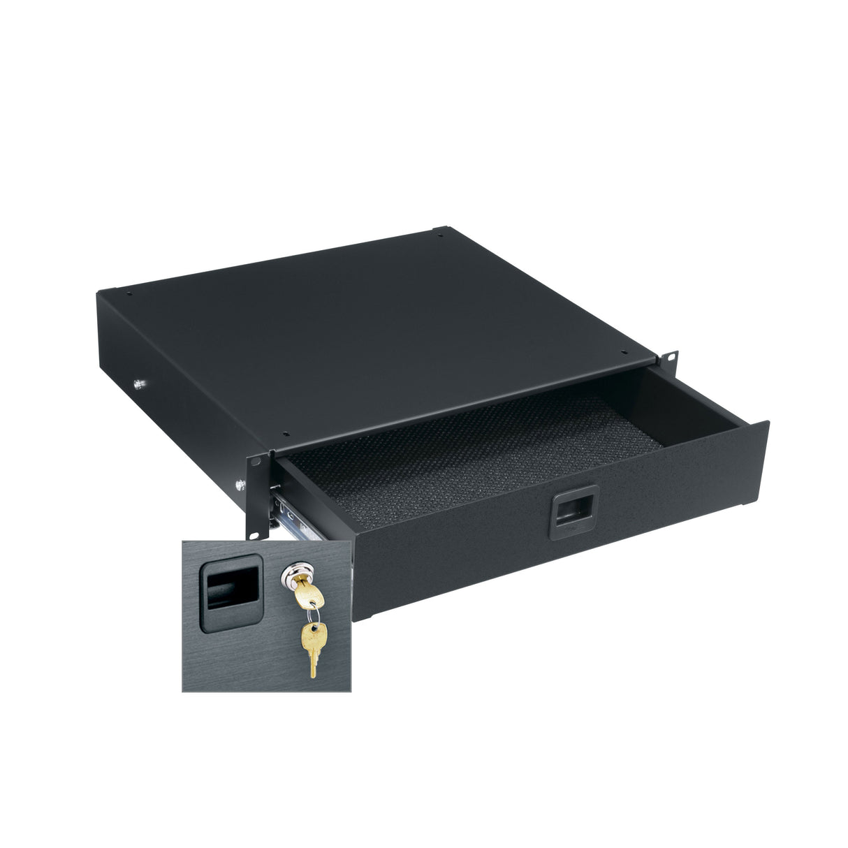 Middle Atlantic TD2LK 2SP TEXT DRAWER W/LOCK