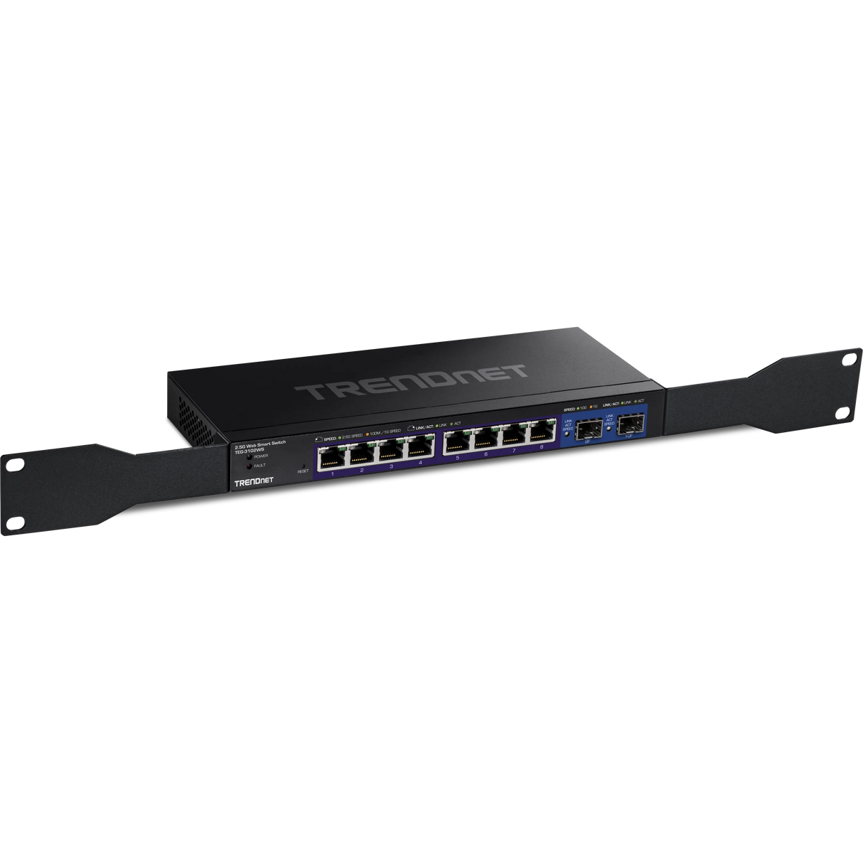TRENDnet TEG-3102WS 10-Port 2.5G Web Smart Switch