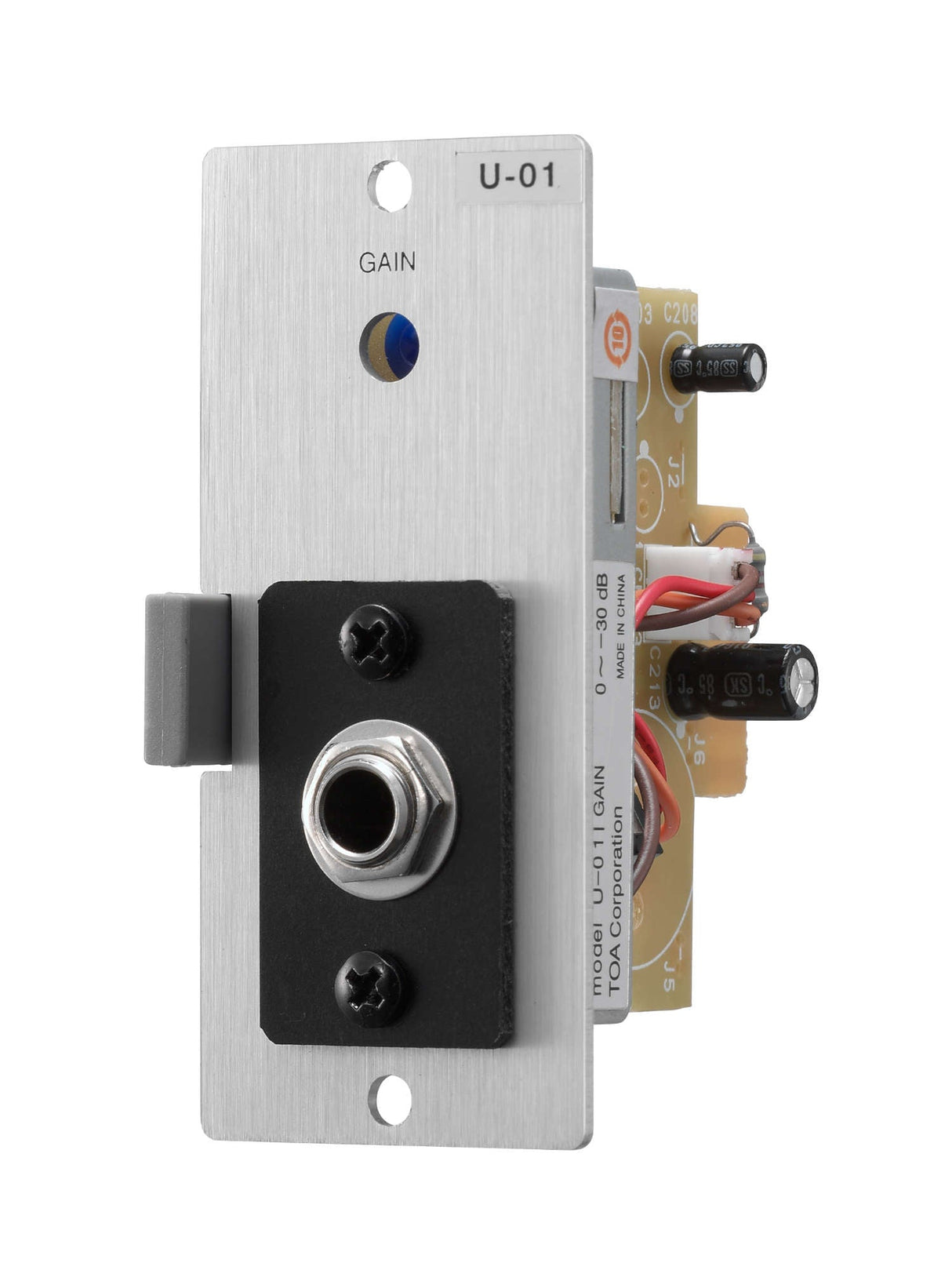 TOA U-01P Line Input Module Unbalanced 220KΩ With Phone Jack