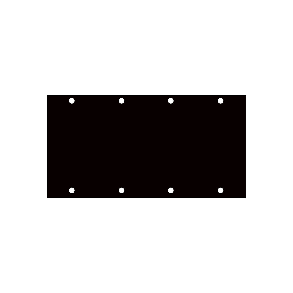 Middle Atlantic UCPB2 DOUBLE UCP BLANK PNL