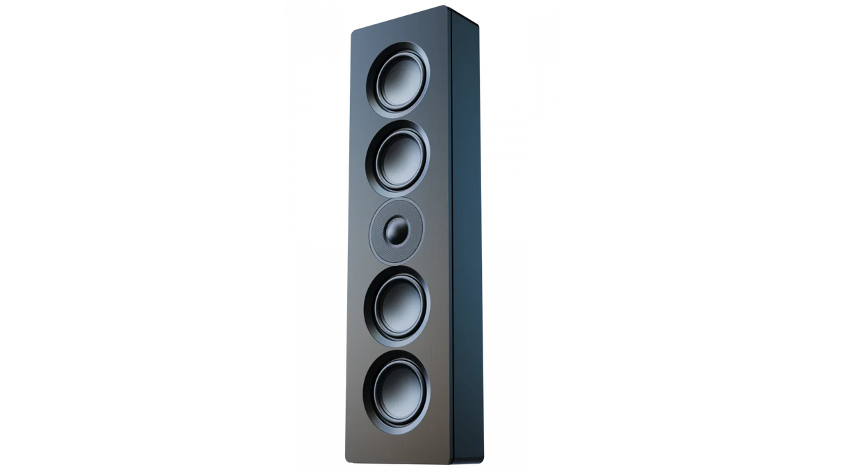 Elac Muro 4" x 2 On-Wall Speaker -Sealed - Black, Each