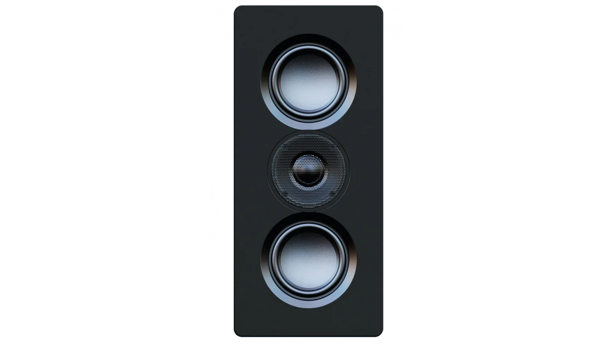 Elac Muro 4" On-Wall Sealed Cabinet Speaker - Black, Each