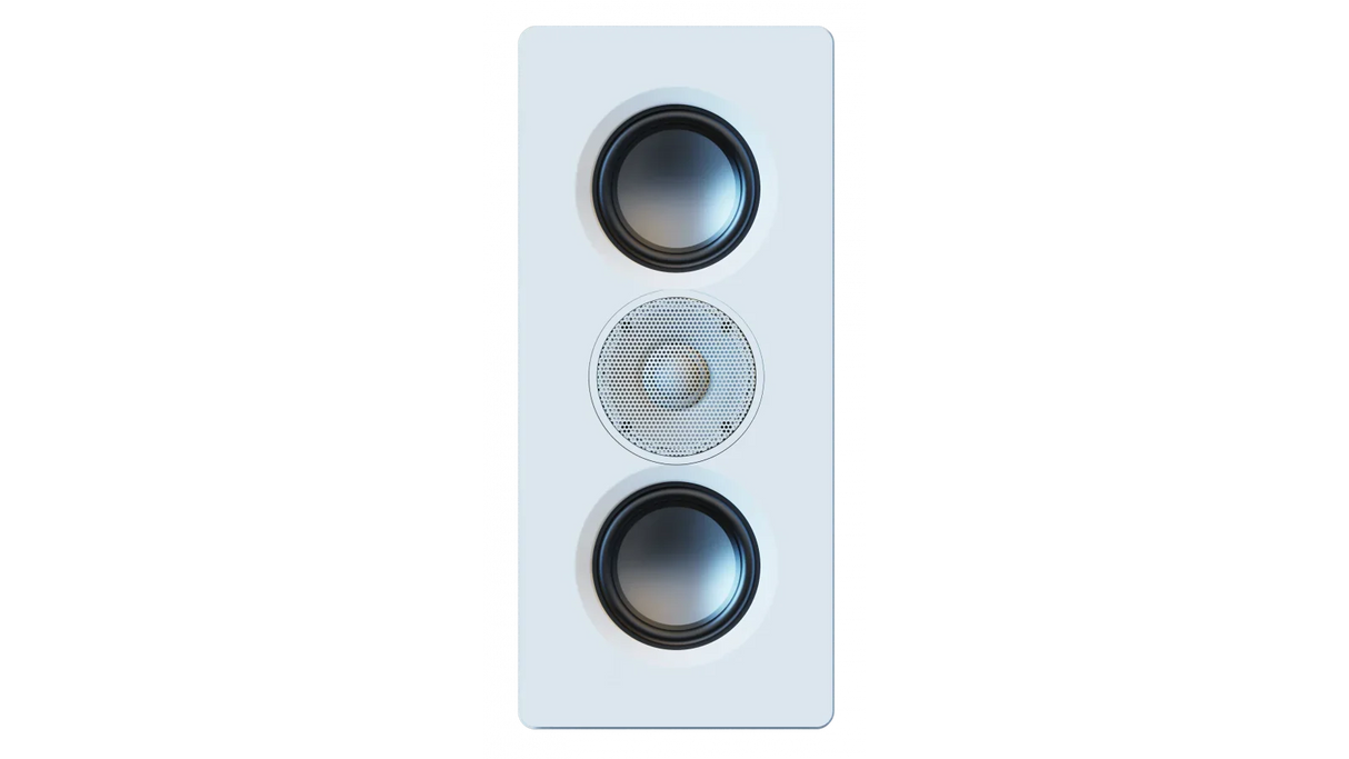 Elac Muro 4" On-Wall Sealed Cabinet Speaker - White, Each