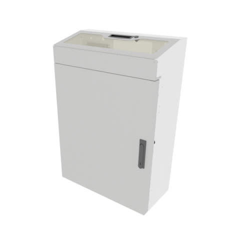 Middle Atlantic VWM-SPD-4216-WT VWM DOOR W/PLEXI,42"H X 16"D,WHITE
