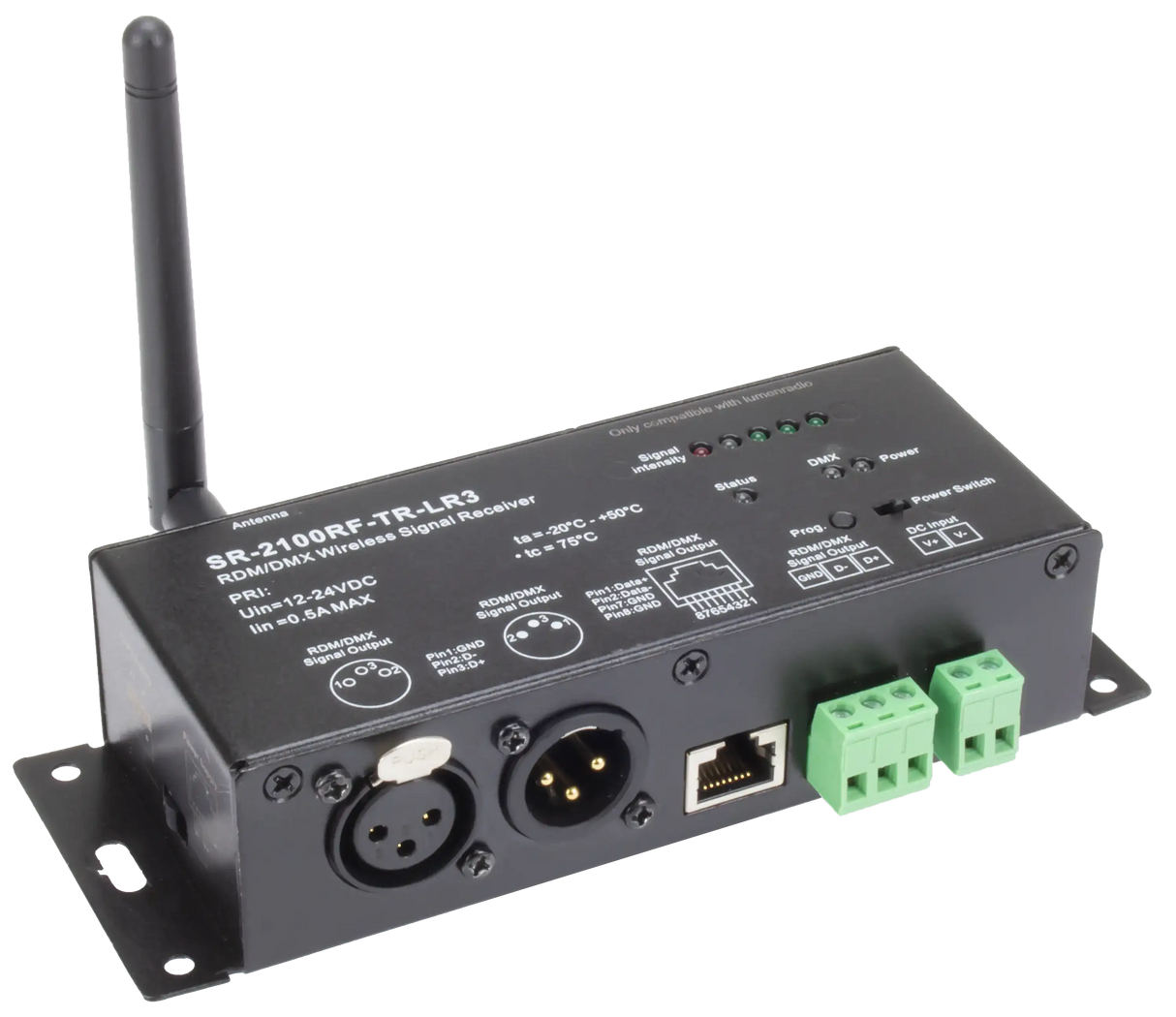 Proluxe PLX-LUMENR-REC-WDMX WIRELESS DMX - RECEIVER