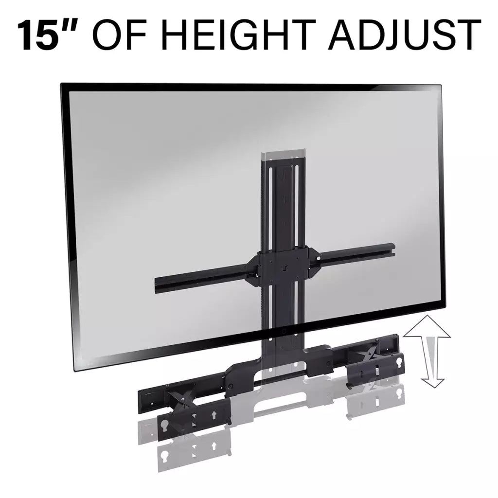 Sanus WSSATM1-B2 Extendable Soundbar TV Mount for Sonos Arc & Arc Ultra
