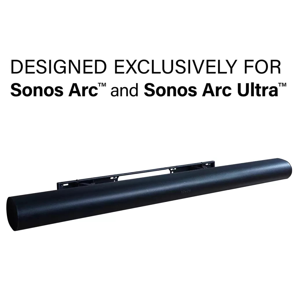 Sanus WSSAWM1-W2 Extendable Soundbar Wall Mount for Arc & Arc Ultra. WHITE