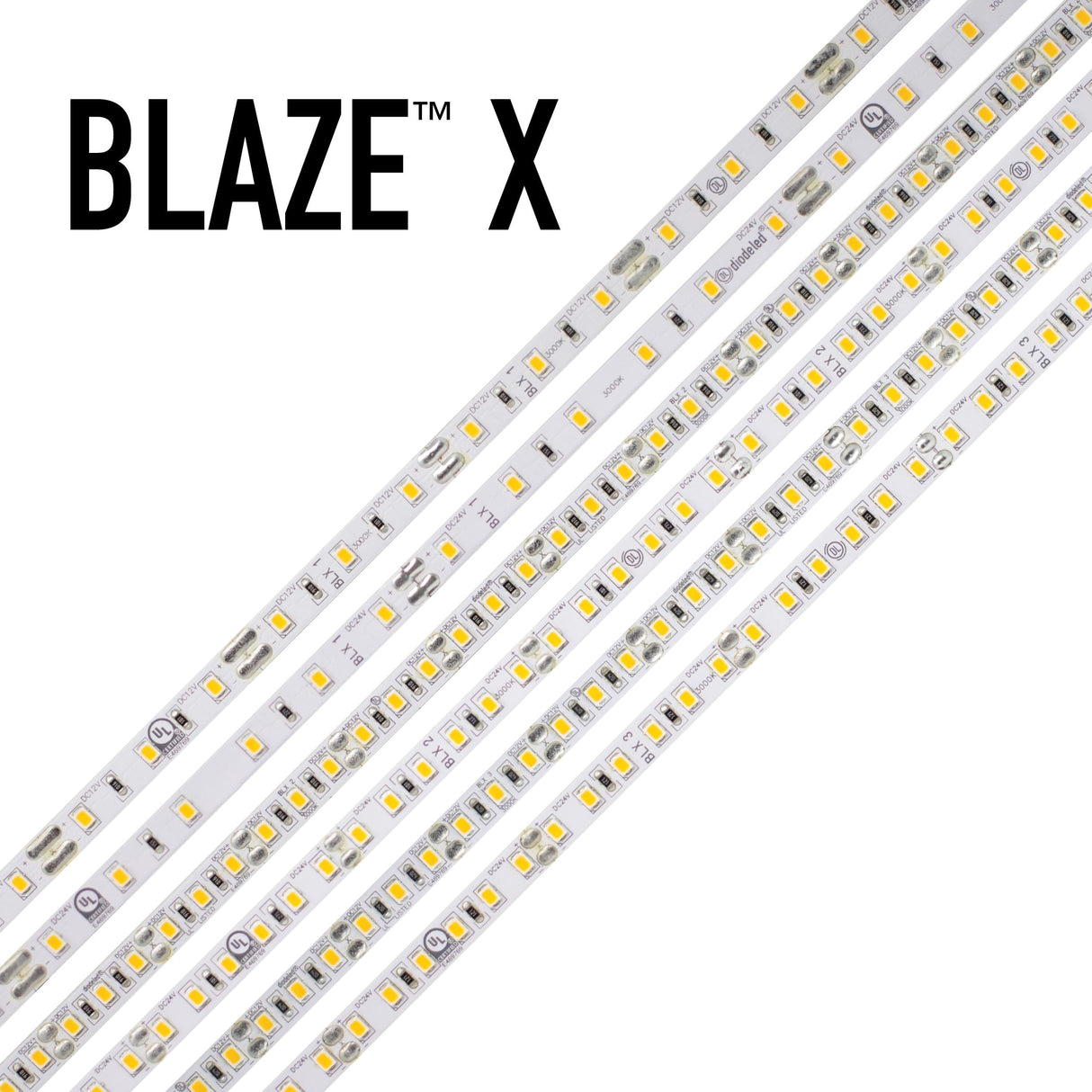 Diode Blade X 12 Year Warranty / 95+ CRI Tape Light 24V