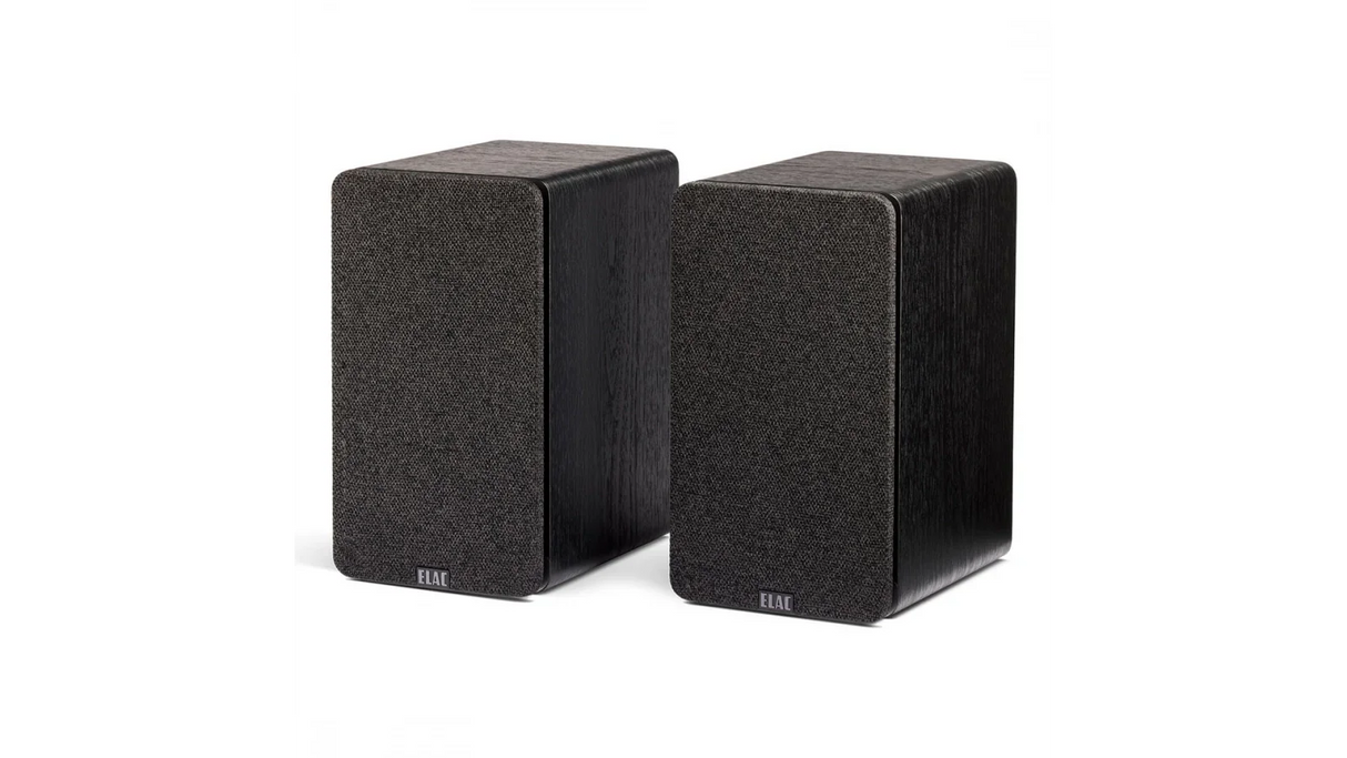 Elac 4.5" Debut ConneX Powered Monitor Speakers - Black, Pair