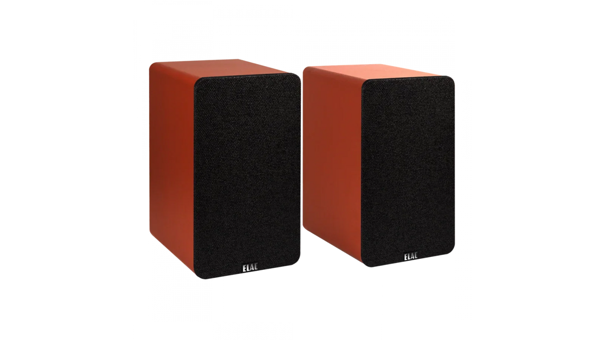 Elac 4.5" Debut ConneX Powered Monitor Speakers - Orange, Pair