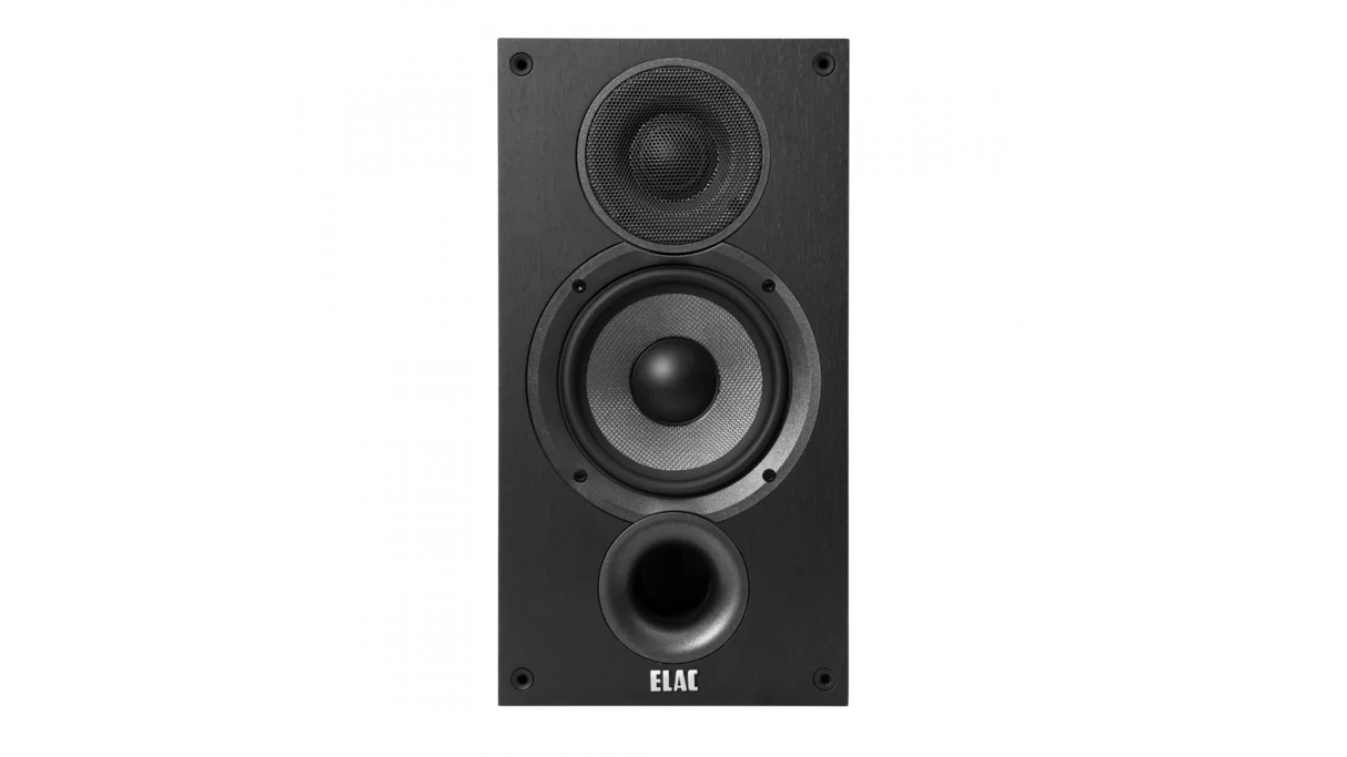 Elac 5.25" Debut 2.0 B5.2 Bookshelf Speakers - Black, Pair