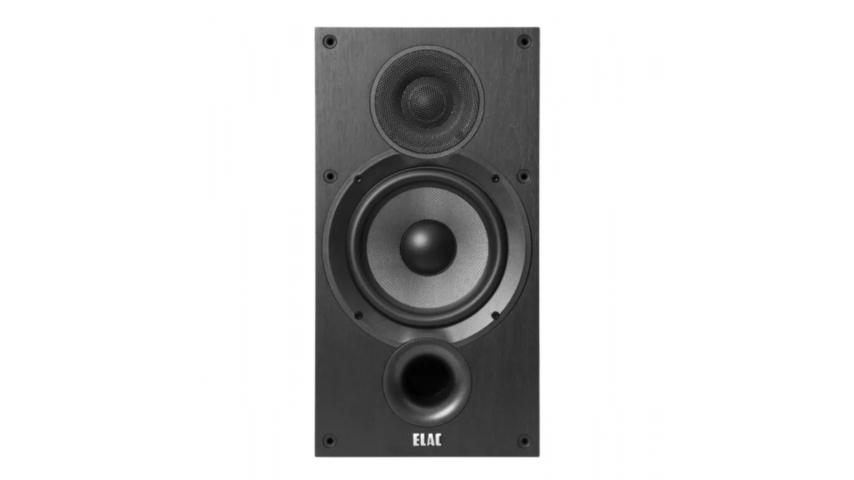 Elac 6.5" Debut 2.0 B6.2 Bookshelf Speaker - Black, Pair