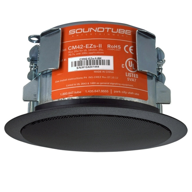 SoundTube CM42-EZS-II 4" 2-way In Ceiling Speaker with Short Can, Each