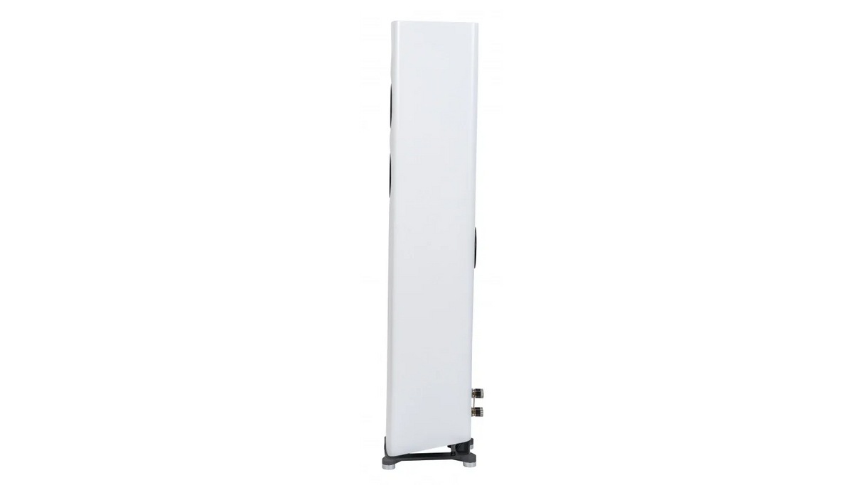 Elac 5.25" Carina Floorstanding Speaker FS 247.4 - Satin White, Each