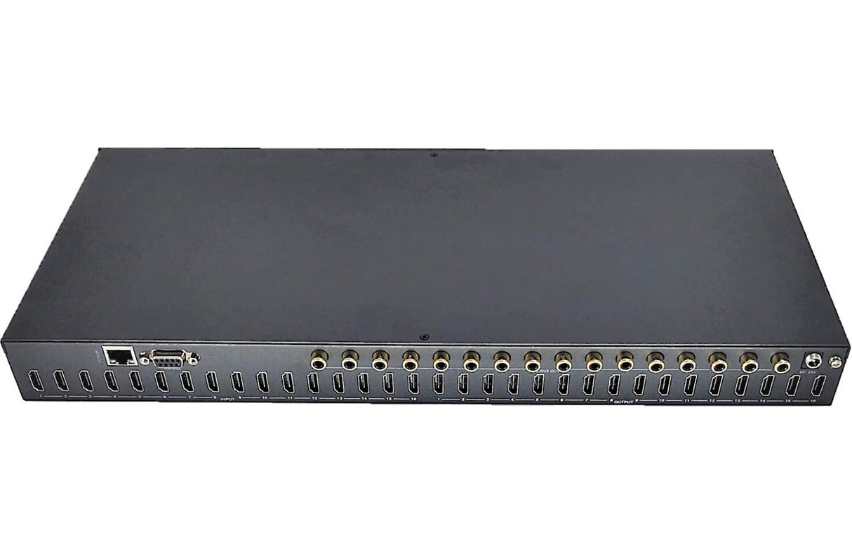 Simplified M1616 M16x16 HDMI 2.0b (18Gbps) Scaling Matrix