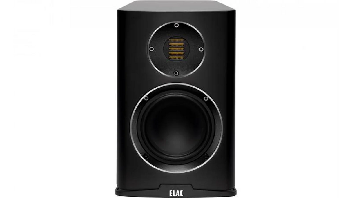 Elac 5.25" Carina Bookshelf Speakers - Satin Black, Pair