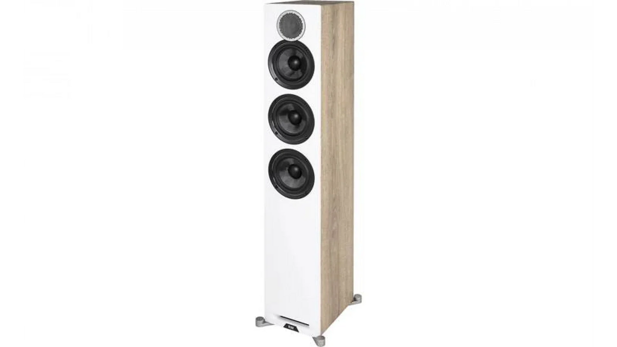 Elac 5.25" UniFi Reference Floorstand Speaker - Oak/White, Each